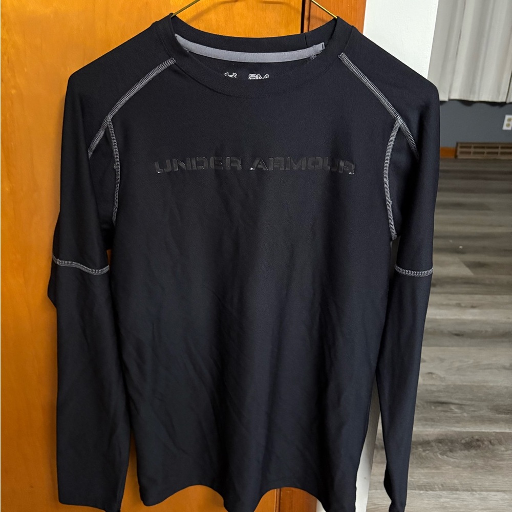 Under Armour Black Long Sleeve Performance Tee